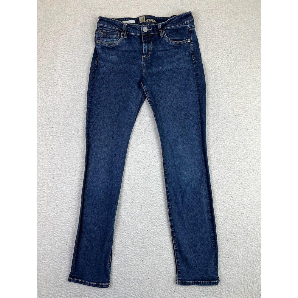 KUT from the Kloth‎ Diana Skinny Jeans Womens 8 Blue Mid Rise Stretch KPAQ8MC4N